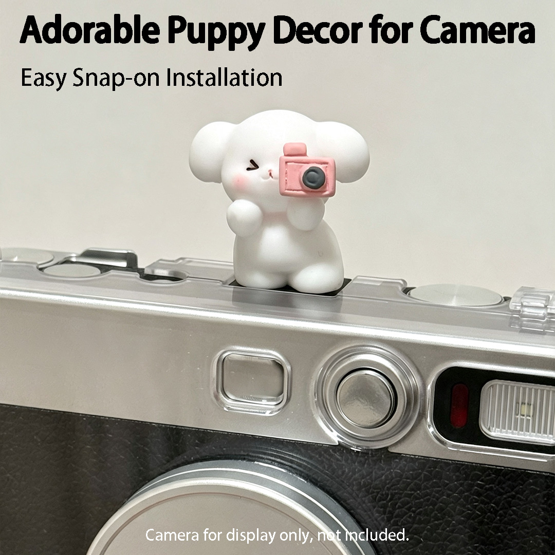 Cute 3D Puppy Camera Hot Shoe  - Canon Camera Eos R8 recension och pris