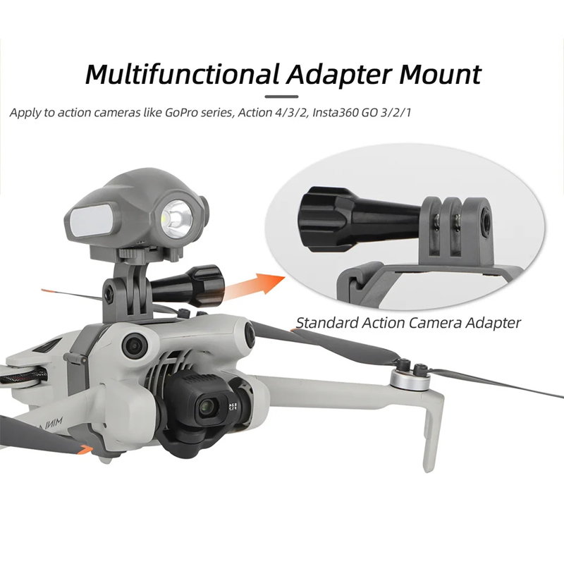 Sports Camera Bracket for Gopr - Dji Drone Mini 4 Pro recension och pris